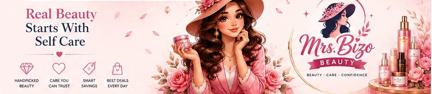 Mrs. Bizo Beauty — Real Beauty Starts With Self Care. Handpicked beauty, care you can trust, smart savings, best deals every day.